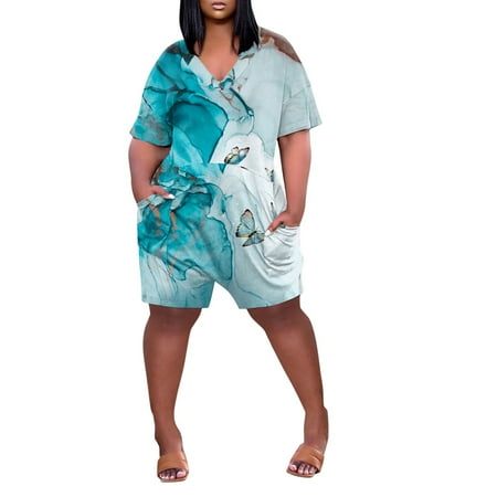 Fashion Leg Pockets Neck Short Women Sleeve Jumpsuit Wide V Summer Romper Short Women Jumpsuit Pajamas Overalls for Women Bodysuit for Women Jumpsuit
Fashion Leg Pockets Neck Short Women Sleeve Jumpsuit Wide V Summer Romper Short Women Jumpsuit Pajamas Overalls for Women Bodysuit for Women Jumpsuit