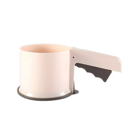 Semi-automatic Hand-pressed Flour Sifter Stainless Steel Cocoa Powder Sieve Washable Flour Strain Cup
Semi-automatic Hand-pressed Flour Sifter Stainless Steel Cocoa Powder Sieve Washable Flour Strain Cup