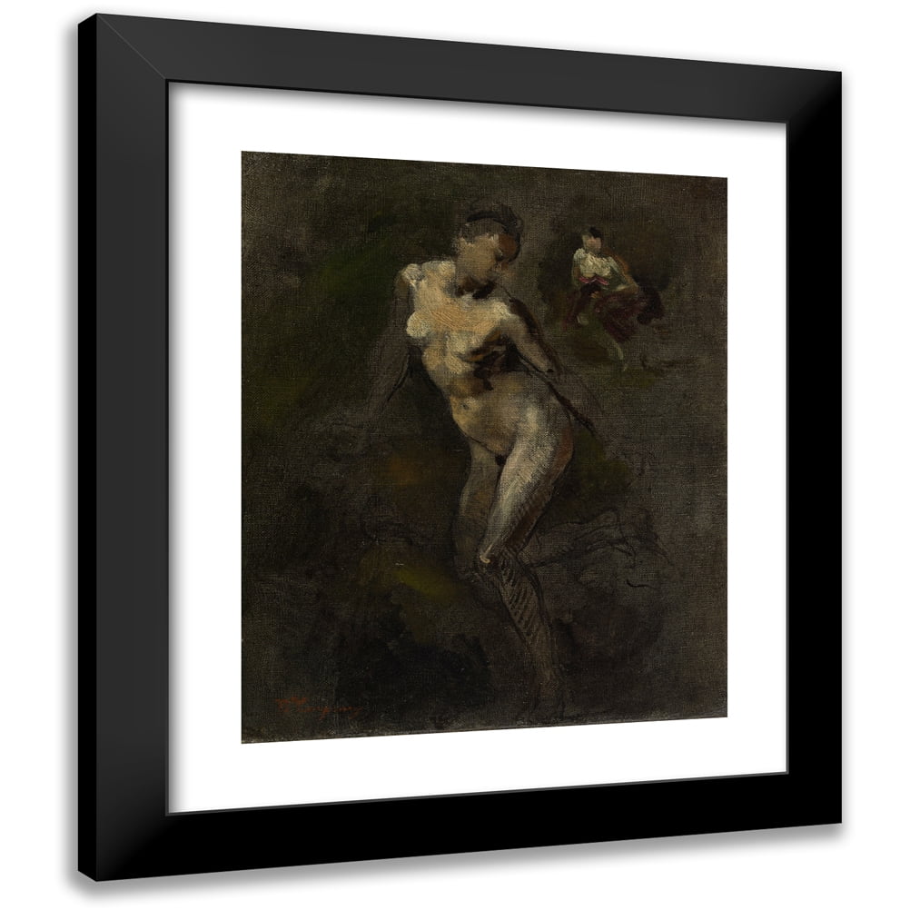 Jean Baptiste Carpeaux X Black Modern Framed Museum Art Print