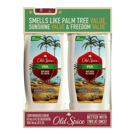 Old Spice Fresh Collection Fiji Body Wash, 16 oz 