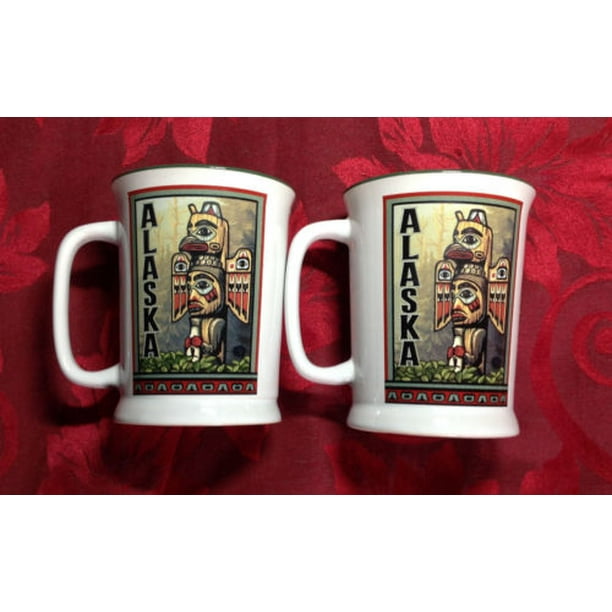 Arctic Circle Alaska Totemic Mug