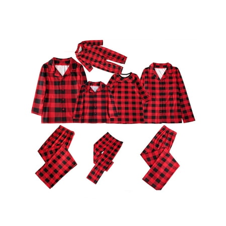Huakaishijie Christmas Matching Parent-child Pajamas Plaid Print Long Sleeve Sleepwear Dress Jumpsuit Dog Triangular Bib
Huakaishijie Christmas Matching Parent-child Pajamas Plaid Print Long Sleeve Sleepwear Dress Jumpsuit Dog Triangular Bib