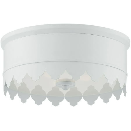 Matte White Tone Finish Flush Mounts 14 Wide Steel Material Medium 3 Light Fixture
Matte White Tone Finish Flush Mounts 14 Wide Steel Material Medium 3 Light Fixture