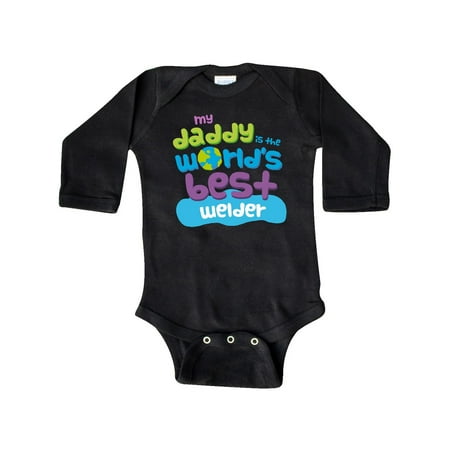 Inktastic My Daddy is the World’s Best Welder Gift Baby Boy or Baby Girl Long Sleeve Bodysuit
Inktastic My Daddy is the World’s Best Welder Gift Baby Boy or Baby Girl Long Sleeve Bodysuit