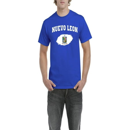Mexico State of Nuevo Leon Men's Short Sleeve T-Shirt