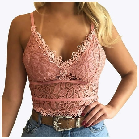 MIARHB Women s Cute Girly Lingerie Lace Thin Sexy Lingerie Camisole Vest V-Neck Underwear Camisole Pink S
MIARHB Women s Cute Girly Lingerie Lace Thin Sexy Lingerie Camisole Vest V-Neck Underwear Camisole Pink S