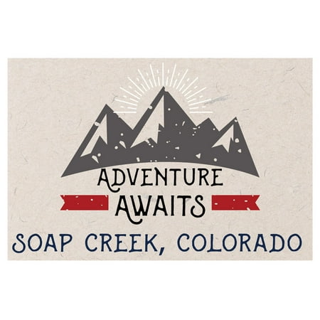 Soap Creek Colorado Souvenir 2x3 Inch Fridge Magnet Adventure Awaits Design
