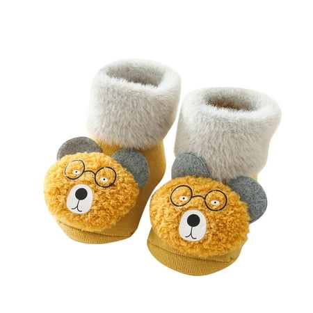 ZMHEGW Children Toddler Autumn And Winter Boys And Girls Floor Socks Non Slip Plush Warm And Comfortable Cute Cartoon Bear Rabbit
ZMHEGW Children Toddler Autumn And Winter Boys And Girls Floor Socks Non Slip Plush Warm And Comfortable Cute Cartoon Bear Rabbit