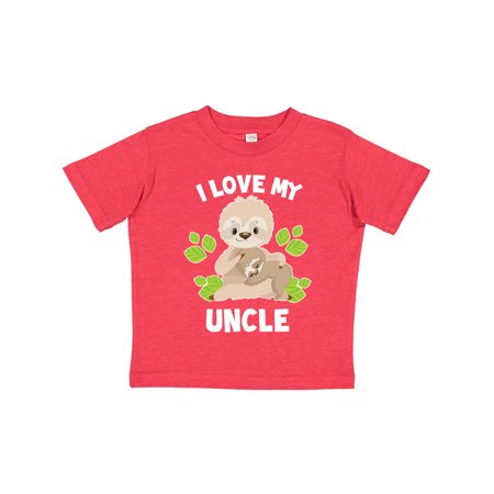 Inktastic Cute Sloth I Love My Uncle with Green Leaves Gift Toddler Boy or Toddler Girl T-Shirt
Inktastic Cute Sloth I Love My Uncle with Green Leaves Gift Toddler Boy or Toddler Girl T-Shirt