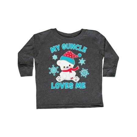 Inktastic Polar Bear My Guncle Loves Me in Santa Hat with Snowflakes Gift Toddler Boy or Toddler Girl Long Sleeve T-Shirt
Inktastic Polar Bear My Guncle Loves Me in Santa Hat with Snowflakes Gift Toddler Boy or Toddler Girl Long Sleeve T-Shirt