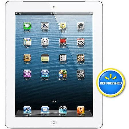 Apple iPad with Retina display 32GB Wi-Fi Refurbished, (Black or White)