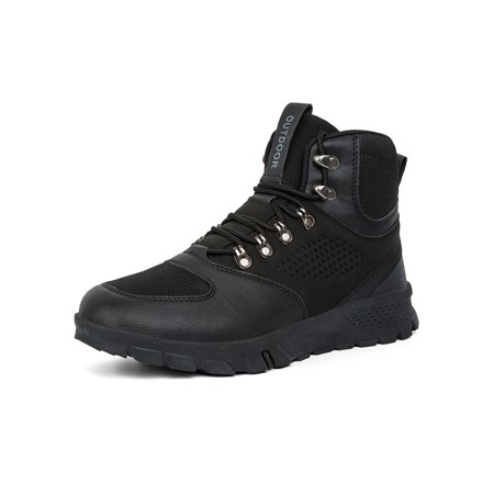 Ymiytan Mens Outdoor Shoes Climbing Shock Absorption Round Toe Sneakers Non-Slip Trailing Breathable Trekking Shoe Black 8.5
Ymiytan Mens Outdoor Shoes Climbing Shock Absorption Round Toe Sneakers Non-Slip Trailing Breathable Trekking Shoe Black 8.5
