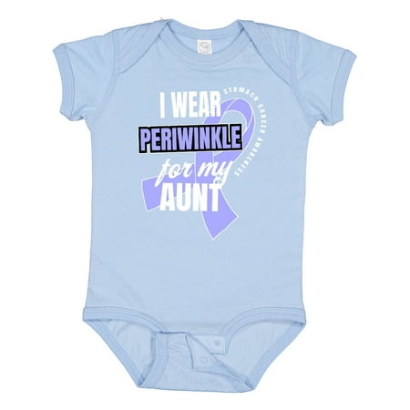 Inktastic I Wear Periwinkle for My Aunt Stomach Cancer Awareness Gift Baby Boy or Baby Girl Bodysuit
Inktastic I Wear Periwinkle for My Aunt Stomach Cancer Awareness Gift Baby Boy or Baby Girl Bodysuit