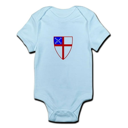 CafePress - Episcopal Shield Infant Bodysuit - Baby Light Bodysuit