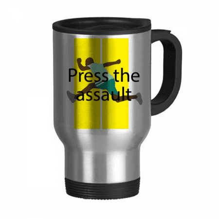 Press The Assault Art Deco Fashion Travel Mug Flip Lid Stainless Steel Cup Car Tumbler Thermos
Press The Assault Art Deco Fashion Travel Mug Flip Lid Stainless Steel Cup Car Tumbler Thermos
