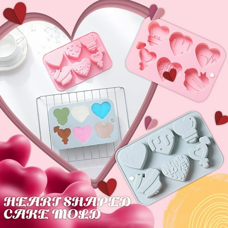 cbzote Home Decor Clearance Cake And Silicone Heart Shaped Mould Tray Mould 6 With Chocolate Ice Cake Mould
cbzote Home Decor Clearance Cake And Silicone Heart Shaped Mould Tray Mould 6 With Chocolate Ice Cake Mould