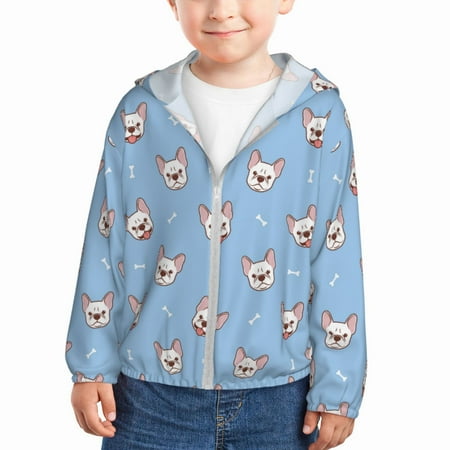 Gaeub French Bulldog Head Print Athletic Sun Protection Hoodie for Kids Long Sleeve Outdoor UV Shirt Running Fishing Top for Boys Girls-18 Months
Gaeub French Bulldog Head Print Athletic Sun Protection Hoodie for Kids Long Sleeve Outdoor UV Shirt Running Fishing Top for Boys Girls-18 Months