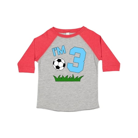 Inktastic I m Three! Third Birthday Soccer Gift Toddler Boy or Toddler Girl T-Shirt
Inktastic I m Three! Third Birthday Soccer Gift Toddler Boy or Toddler Girl T-Shirt
