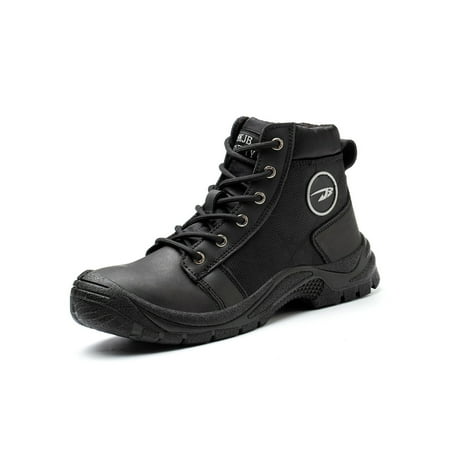 Eloshman Unisex Protection Boot Lace Up Safety Shoe Steel Toe Work Boots Construction Durable Slip Resistant Comfort Black Style B 8
Eloshman Unisex Protection Boot Lace Up Safety Shoe Steel Toe Work Boots Construction Durable Slip Resistant Comfort Black Style B 8