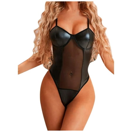 Sexy Women One-Piece Lingerie Mesh Perspective Temptation Babydoll Underwear Sleepwear Bodysuit Leather Underwear lingerie for women womens lingerie sexy womens lingerie sexy
Sexy Women One-Piece Lingerie Mesh Perspective Temptation Babydoll Underwear Sleepwear Bodysuit Leather Underwear lingerie for women womens lingerie sexy womens lingerie sexy