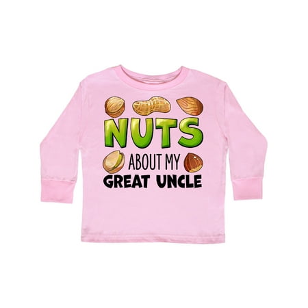 Inktastic Nuts About My Great Uncle Peanut Almond Pistachio Gift Toddler Boy or Toddler Girl Long Sleeve T-Shirt
Inktastic Nuts About My Great Uncle Peanut Almond Pistachio Gift Toddler Boy or Toddler Girl Long Sleeve T-Shirt