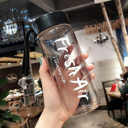 Portable Space Cup Outdoor Camping Kettle Sports Gym Leakproof Water Bottle Black 600ml
Portable Space Cup Outdoor Camping Kettle Sports Gym Leakproof Water Bottle Black 600ml