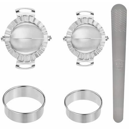 NUOLUX 1 Set of 5Pcs Dumpling Tool Dumpling Skin Cutter Mold Stuffing Spoon Baking Tool
NUOLUX 1 Set of 5Pcs Dumpling Tool Dumpling Skin Cutter Mold Stuffing Spoon Baking Tool