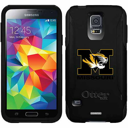 University of Missouri M Black Design on OtterBox Commuter Series Case for Samsung Galaxy S5