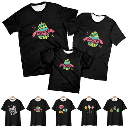 Easter Girls Graphic Tee Soft Shirt & Top For Women Men