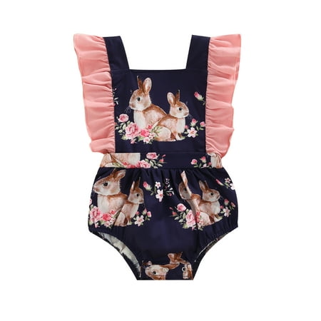 MERSARIPHY Baby Girls Romper Fly Sleeve Square Neck Rabbit Print Casual Daily Summer Bodysuit
MERSARIPHY Baby Girls Romper Fly Sleeve Square Neck Rabbit Print Casual Daily Summer Bodysuit