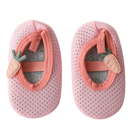 WZHKSN Baby Girls Boys Infant Pink For Unisex Newborn Shoes 15