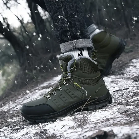 Men‘s Fashion Snow Boots Waterproof Non-slip Warm Fleece Comfortable Shoes For Outdoor Hiking Climbing Adventure Winter
Men‘s Fashion Snow Boots Waterproof Non-slip Warm Fleece Comfortable Shoes For Outdoor Hiking Climbing Adventure Winter