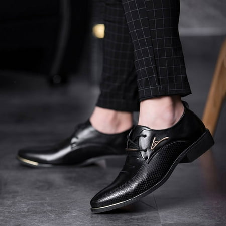 Formal Casual Shoes Business Leather Shoes Pointed Casual Men s Shoes