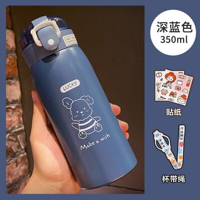 Cute Water Bottle Cartoons Stainless Steel Vacuum Flask Coffee Tea Milk Travel Straw Cup Bear Water Bottle Insulated Thermos
Cute Water Bottle Cartoons Stainless Steel Vacuum Flask Coffee Tea Milk Travel Straw Cup Bear Water Bottle Insulated Thermos