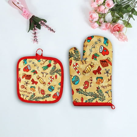 WANYNG Christmas Baking Anti-Hot Gloves Oven Microwave Insulation Mat Xmas Supply
WANYNG Christmas Baking Anti-Hot Gloves Oven Microwave Insulation Mat Xmas Supply