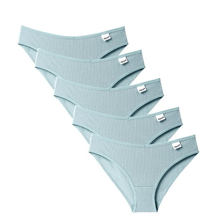 fzm women s 5 pcs panties underwear bikini thongs panties briefs