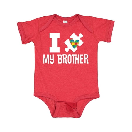 Inktastic Autism I Love My Brother Awareness Support Gift Baby Boy or Baby Girl Bodysuit
Inktastic Autism I Love My Brother Awareness Support Gift Baby Boy or Baby Girl Bodysuit