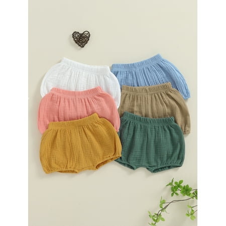 Baby Sweetie Toddler Boys Girls Shorts 3 Pack Solid Color Casual Elastic Short Pants Cute Clothes 3-24 Months
Baby Sweetie Toddler Boys Girls Shorts 3 Pack Solid Color Casual Elastic Short Pants Cute Clothes 3-24 Months
