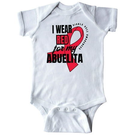 Inktastic Sickle Cell Awareness I Wear Red For My Abuelita Gift Baby Boy or Baby Girl Bodysuit
Inktastic Sickle Cell Awareness I Wear Red For My Abuelita Gift Baby Boy or Baby Girl Bodysuit