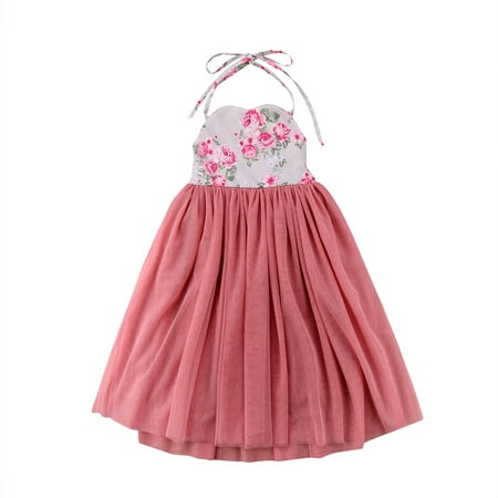 TOPGOD Baby Girls Halter Floral Princess Long Summer Dress for Party Birthday Beach
TOPGOD Baby Girls Halter Floral Princess Long Summer Dress for Party Birthday Beach