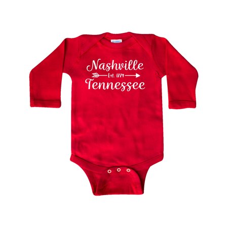 Inktastic Nashville Tennessee Est.1779 Gift Baby Boy or Baby Girl Long Sleeve Bodysuit
Inktastic Nashville Tennessee Est.1779 Gift Baby Boy or Baby Girl Long Sleeve Bodysuit