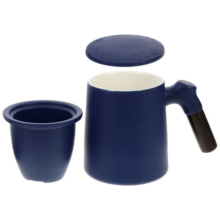 1 Set of Tea Cup Ceramic Tea Mug with Infuser and Lid Wooden Handle Water Cup
1 Set of Tea Cup Ceramic Tea Mug with Infuser and Lid Wooden Handle Water Cup