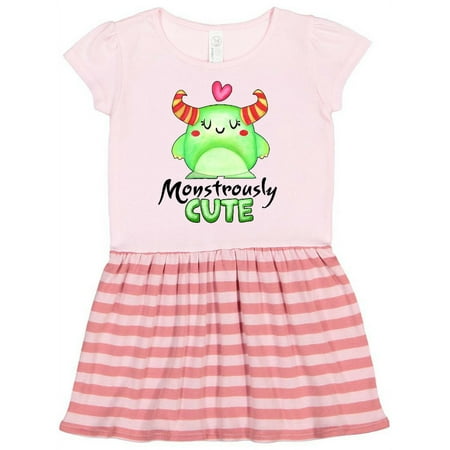 Inktastic Monstrously Cute Green Monster with Horns and Heart Gift Toddler Girl Dress
Inktastic Monstrously Cute Green Monster with Horns and Heart Gift Toddler Girl Dress