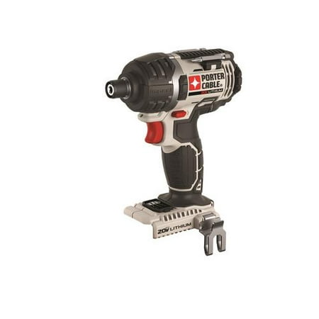 Factory-Reconditioned Porter-Cable PCC640BR 20V Max Cordless Lithium-Ion 1\/4 in. Hex Impact Driver (Bare Tool) (Refurbished)
