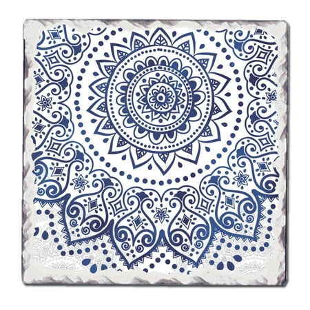 CounterArt Style 4 Indigo 1 Pack Single Absorbent Stone Tumbled Tile Coaster 4 Square
CounterArt Style 4 Indigo 1 Pack Single Absorbent Stone Tumbled Tile Coaster 4 Square