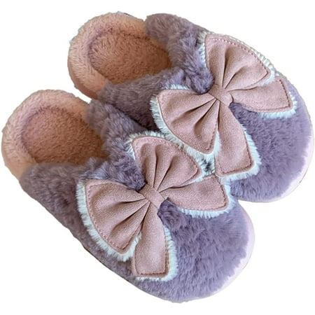 CoCopeaunt Women Girls Fluffy Fleece Lining Memory Foam Warm Winter House Shoes Cute Elegant Bow Bowknot Indoor Slippers 2 Patterns Men
CoCopeaunt Women Girls Fluffy Fleece Lining Memory Foam Warm Winter House Shoes Cute Elegant Bow Bowknot Indoor Slippers 2 Patterns Men