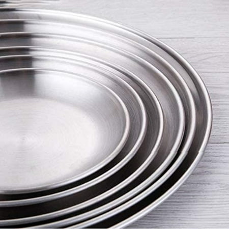 2PCS Stainless Steel Plates HaWare Metal 304 Dinner Dishes for Kids Toddlers Children Feeding Serving Camping Plates Reusable Dishwasher Safe 6.69 Inch 2PCS 17CM
2PCS Stainless Steel Plates HaWare Metal 304 Dinner Dishes for Kids Toddlers Children Feeding Serving Camping Plates Reusable Dishwasher Safe 6.69 Inch 2PCS 17CM