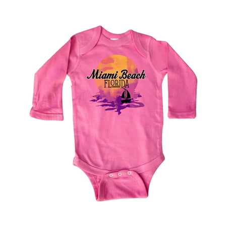 Inktastic Miami Beach Florida Vacation Sunset Gift Baby Girl Long Sleeve Bodysuit
Inktastic Miami Beach Florida Vacation Sunset Gift Baby Girl Long Sleeve Bodysuit