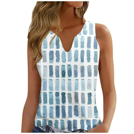 BIZIZA Beach Tank Tops for Women Summer Womens Maternity Clothes V Neck Sleeveless Womens Tshirts Graphics Plus Size Printed Dressy Womens Blouses Light Blue 3XL
BIZIZA Beach Tank Tops for Women Summer Womens Maternity Clothes V Neck Sleeveless Womens Tshirts Graphics Plus Size Printed Dressy Womens Blouses Light Blue 3XL