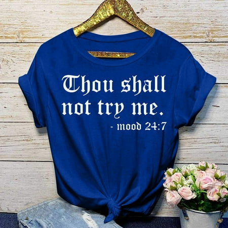 Blouse For Women Casual Letter Printing Shirts Round Neck Short Sleeve Tee Tops Tunic Blouse Shirts Long Sleeved Long Sleeve T Shirt Women under Scrubs
Blouse For Women Casual Letter Printing Shirts Round Neck Short Sleeve Tee Tops Tunic Blouse Shirts Long Sleeved Long Sleeve T Shirt Women under Scrubs